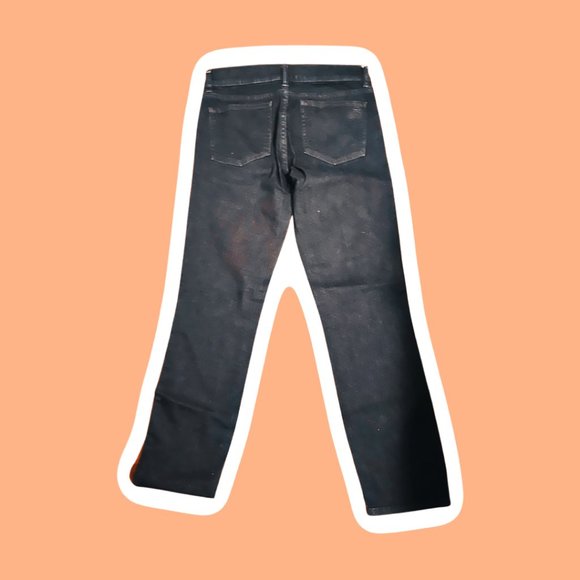 TORY BURCH DENIM SKINNY MEDIUM WASHED STRETCHED CROPPED JEANS - NEW - 6 - Picture 2 of 3